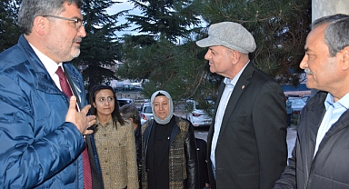 AK Parti Afyonkarahisar Milletvekili Ali Özkaya İscehisar'da Taziye İftarına Katıldı.
