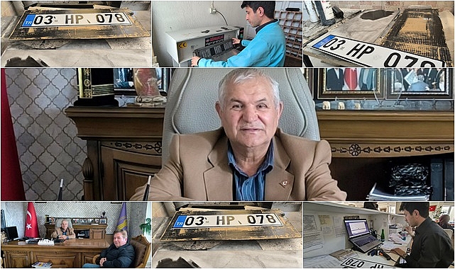 İscehisar ’da Plaka Basımı 5 Dakika da Yapılıyor.