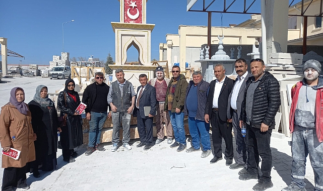 İscehisar MHP Belediye Başkan Adayı Necati GÜNSEL, Çabalamak Rızık Kapısının Anahtarıdır.