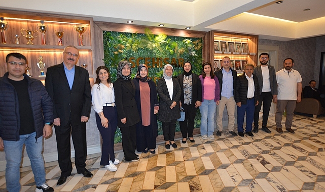 Başkan Seyhan Kılınçarslan’a, İscehisarlı Mali Müşavir ve Muhasebecilerden Ziyaret