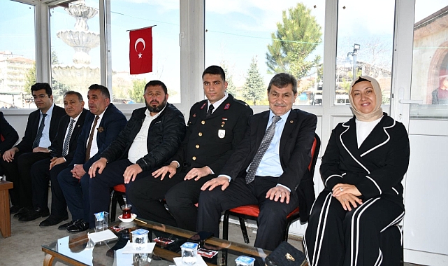 İscehisar'da Başkan Seyhan Kılınçarslan Bayramlaşma Merasimine Katıldı