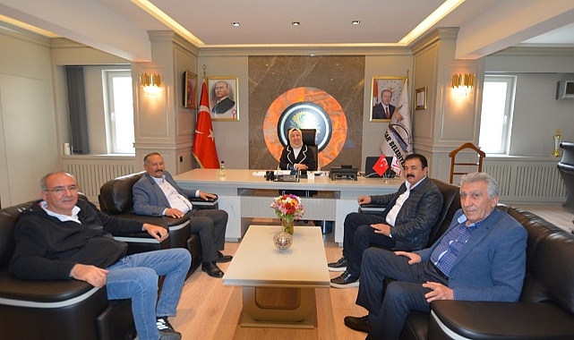 İscehisar Mermerciler Derneği Başkanlığından ,Başkan Seyhan Kılınçarslan’a Hayırlı Olsun Ziyareti