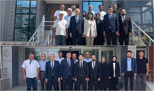 DEMOKRAT PARTİ GENEL BAŞKANI GÜLTEKİN UYSAL İSCEHİSAR'DA TEMASLARDA BULUNDU.