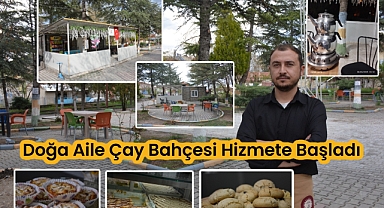 İscehisar da Doğa Aile Çay Bahçesi Hizmete Başladı