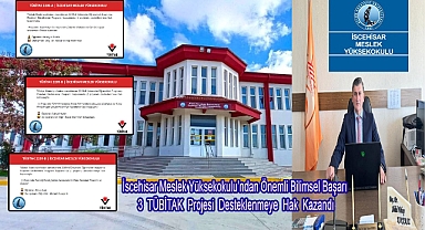 İscehisar Meslek Yüksekokulu’ndan Önemli Bilimsel Başarı 3 TÜBİTAK Projesi Desteklenmeye Hak Kazandı