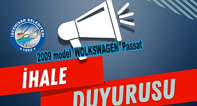 İSCEHİSAR BELEDİYESİNDEN ARAÇ SATIŞ İHALESİ