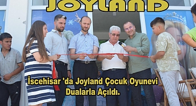 İscehisar 'da Joyland Çocuk Oyunevi Dualarla Açıldı.