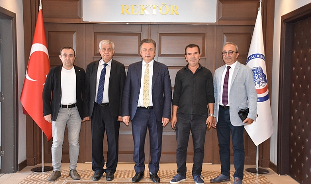 Anadolu Basın Birliği’nden AFSÜ Rektör Vekili Prof. Dr. Kemal Şenocak’a Ziyaret
