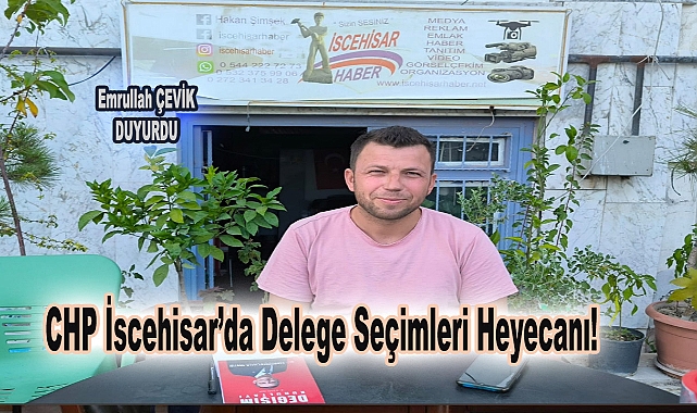 CHP İscehisar'da Delege Seçimleri Heyecanı!