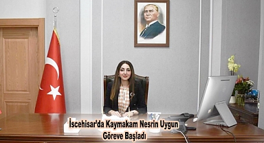 İscehisar’da Kaymakam Nesrin Uygun Göreve Başladı