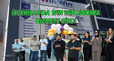 İSCEHİSAR’DA WIN WIN SİGORTA HİZMETE GİRDİ