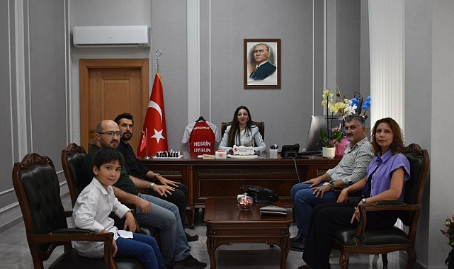 İscehisar MYO’dan Kaymakam Uygun’a Nezaket Ziyareti