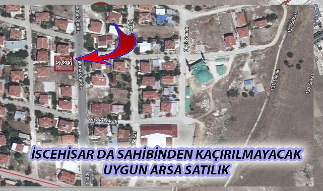 İSCEHİSAR DA SAHİBİNDEN KAÇIRILMAYACAK UYGUN ARSA SATILIK