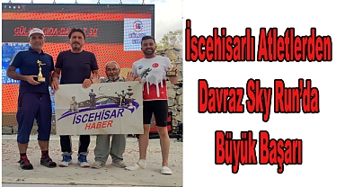 İscehisarlı Atletlerden Davraz Sky Run'da Büyük Başarı