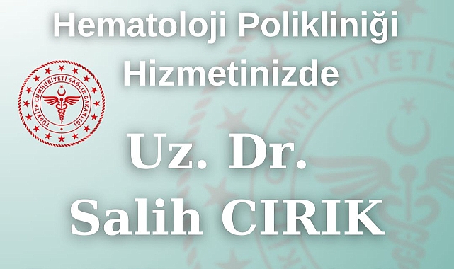 Afyonkarahisar Devlet Hastanesi'nde Hematoloji Polikliniği Hizmete Girdi
