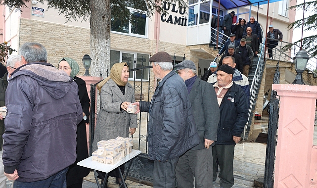 Başkan Kılınçarslan’dan Regaip Kandili’nde Anlamlı Dokunuş