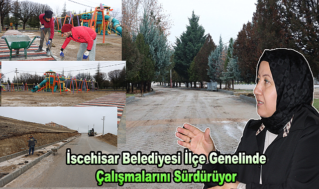 İscehisar Belediyesi İlçe Genelinde Çalışmalarını Sürdürüyor
