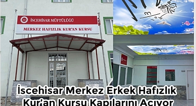 İscehisar Merkez Erkek Hafızlık Kur’an Kursu Kapılarını Açıyor