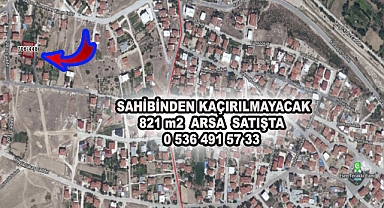 SAHİBİNDEN KAÇIRILMAYACAK 821 m2  ARSA  SATIŞTA