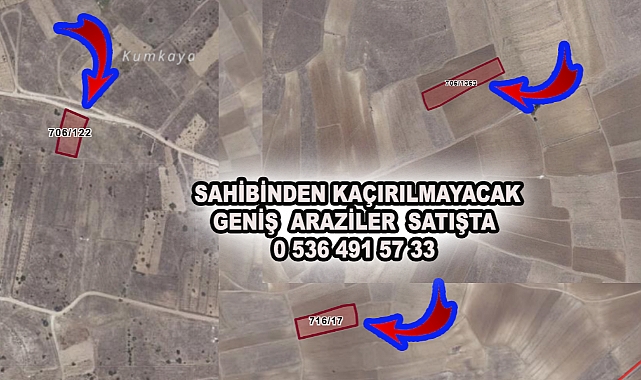 SAHİBİNDEN KAÇIRILMAYACAK GENİŞ ARAZİLER SATIŞTA