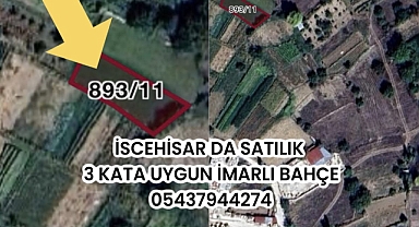 SATILIK 3 KATA UYGUN İMARLI BAHÇE 0 543 794 42 74