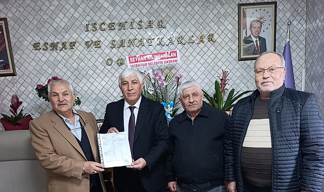 İscehisar Esnaf Odasında Görev Teslimi Gerçekleşti