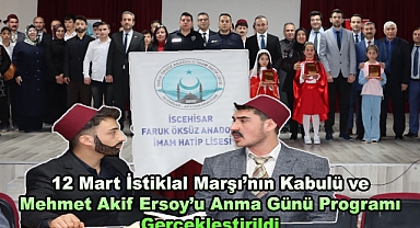 12 Mart İstiklal Marşı’nın Kabulü ve Mehmet Akif Ersoy’u Anma Günü Programı Gerçekleştirildi