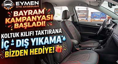 Eymen Oto Yikama ve Aksesuarda BAYRAM KAMPANYASİ BAŞLADI