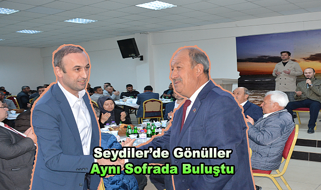 Seydiler'de Gönüller Aynı Sofrada Buluştu