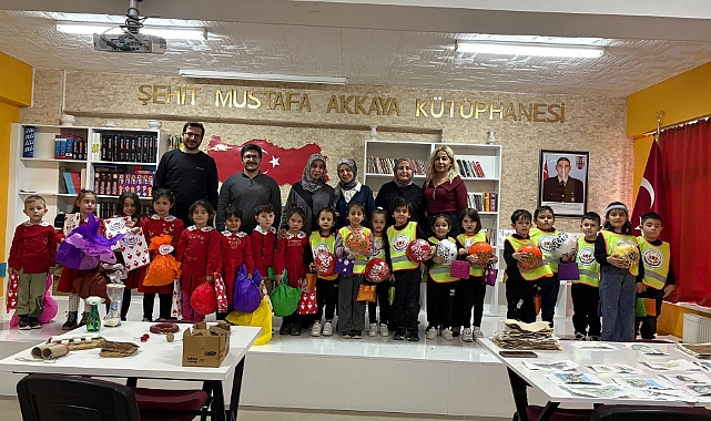 İSCEHİSAR DA MİNİK YÜREKLERDEN BÜYÜK MESAJ, SIFIR ATIK BULUŞMASI