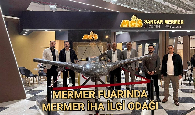 MERMER FUARINDA MERMER İHA İLGİ ODAĞI OLDU