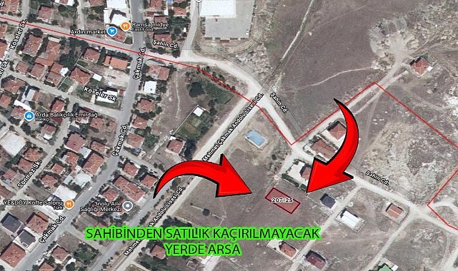 SAHİBİNDEN SATILIK KAÇIRILMAYACAK YERDE ARSA